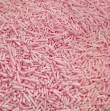 Picture of PINK SUGAR VERMICELLI  X 1 GRAM MINIMUM ORDER 50G